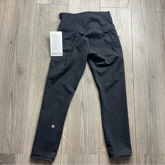 lululemon athletica Pants - New Lululemon Wunder Train HR crop 23 black pockets